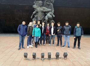 Обучающиеся группы БМО-22 посетили Мемориальный комплекс